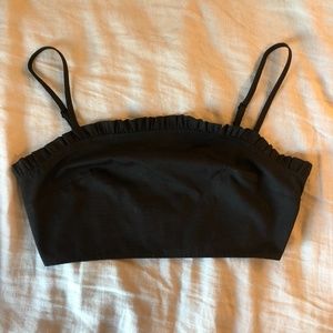 Black Crop Top
